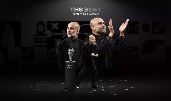 Official: Guardiola elected as the best coach in 2023